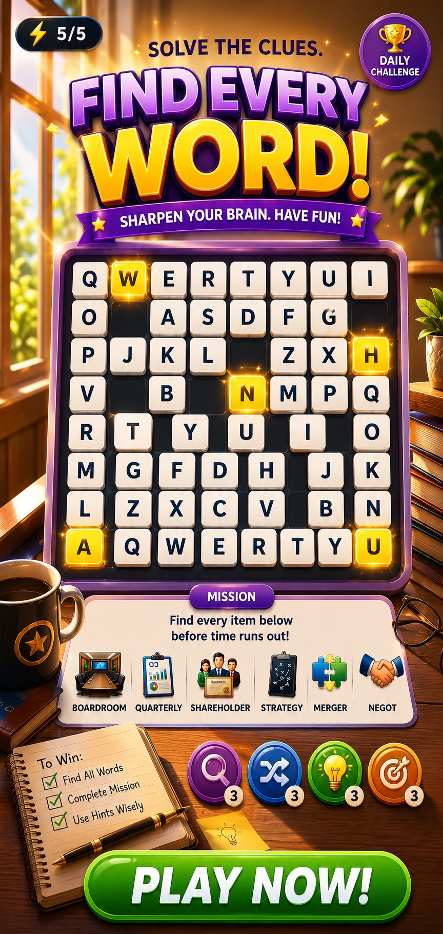 Word Scenes: Story Puzzle screenshot